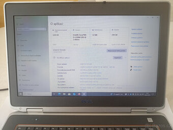 DELL LATITUDE E6420- (velmi svižný a zachovalý, i5, 4GB, HD - 3