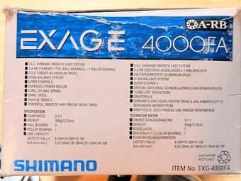 NAVIJÁK SHIMANO EXAGE 4000 FA - 3