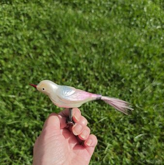 Vánoční ptáčci,špička,řetězy - cena za vše - 3