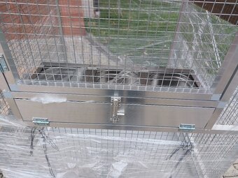 Alu voliéra na kolečkách - 3