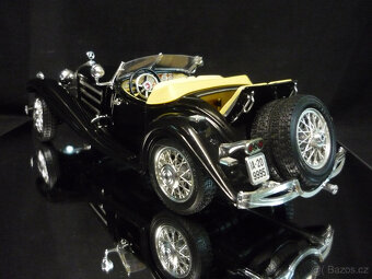 Mercedes 500 K Roadster černý Bburago 1/18 - 1/20 - 3