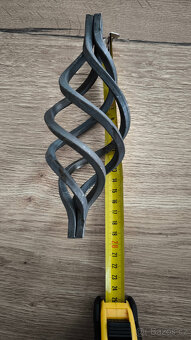 kovaná valutka, šiška, košík, cibule - 3