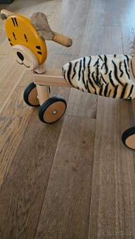 Drevene detske odrazelo tygr - 3