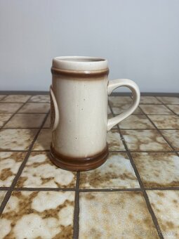 Keramický pivní korbel - 3