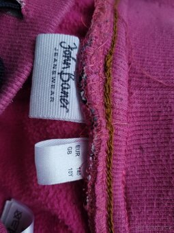 Zateplené džíny pro holku, v.140 - 3