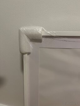 Dřevěný rámeček bílý 50x50cm - 3