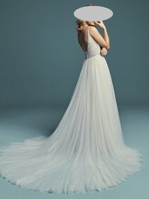 Svatební šaty MAGGI SOTTERO .Model CHARLENE velikost UK 10. - 3