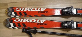 Dětské lyže Atomic 120cm + hůlky 95cm - 3