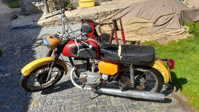 Motocykl ČZ 125 typ 476 / světlo Aprilia - 3