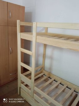 Nová masivní patrová postel - 3