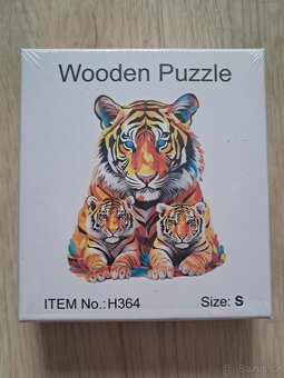Dřevěné puzzle - 3
