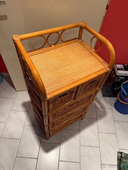 Proutěná komoda / skříňka - 3