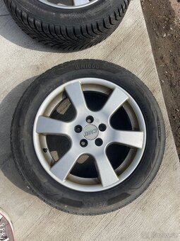 ALU kola se zimními pneu na Ford, pneu 205 / 55, 16 - 3