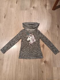 Mikiny- s jednorožcem, flees,croptop - 3