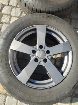 Prodám alu 17 Dezent 5x112 ET 38 Tiguan letní 215/65/17 - 3