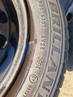 Kola 4x100 včetně pneu 155/70 r13 - 3