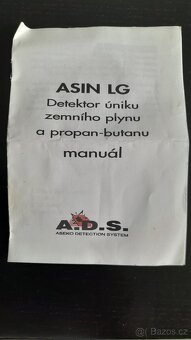 ASEKO ASIN-LG  detektor úniku zemního plynu a propan butan - 3