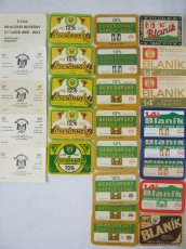 pivní etikety pivovar Benešov 125ks z let 1948-1990 - 3