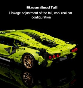 Stavebnice Lamborghini FK 937 kompatibilní s LEGO - 3