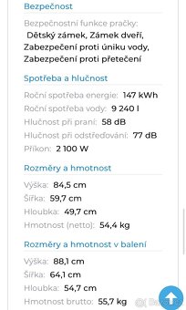 Pračka Romo RWF1050A - 3