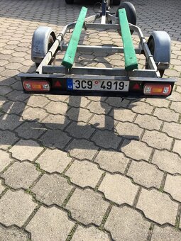 Prodám pozinkovaný přívěs na vodního skůtra-loď Freewheel - 3