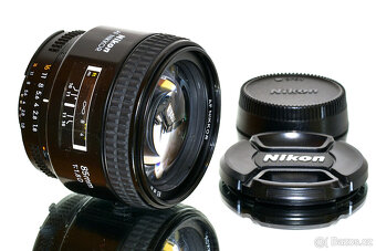 Nikon AF Nikkor 85mm 1,8D + UV 9-lamelový TOP STAV - 3