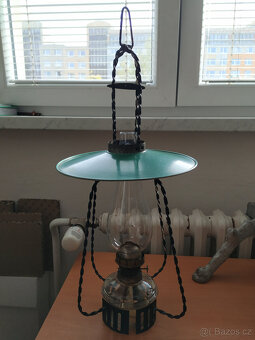 Stará petrolejová lampa - 3