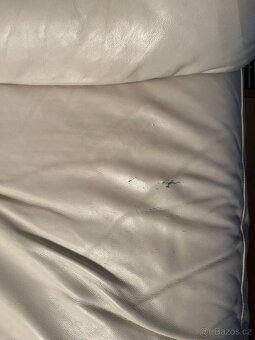 Kožená sedačka s křeslem - 3