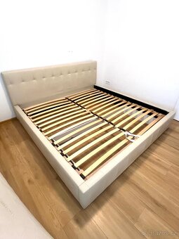 Postel 200x200 cm s úložným prostorem - 3
