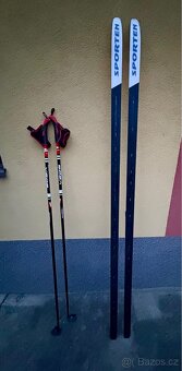 Běžkařský set lyže Sporten, hole Rex, boty Salomon vel. 40 - 3