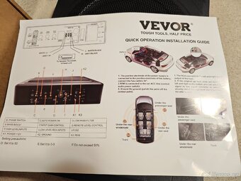 Subwoofer pod sedadlo Vevor - 3