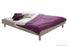 Luxusní postel 160x200 - NOVÁ vč. roštů - 3
