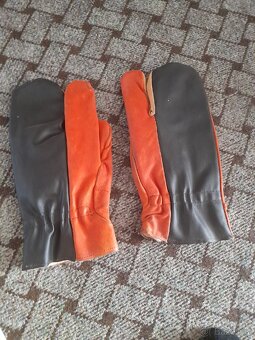 Nove kozene pracovni rukavice uni velikost kus 3 - 3