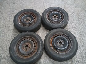 Disky 6Jx15 ET45 VW s pneu 195/65 R15 - 3