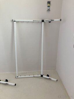 Okenní parapetní sušák na prádlo, ALU - 2 ks - 100 a 150 cm - 3