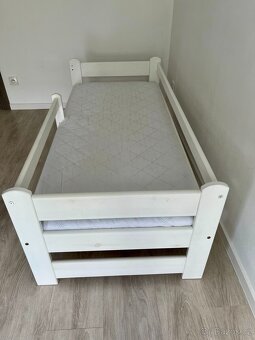 Dětská postel 160×70 s kokosovou matrací - 3
