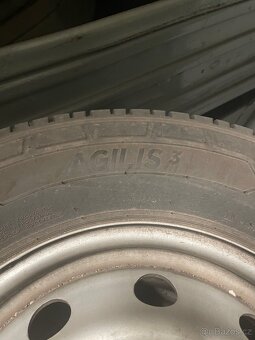 Prodam 4ks pouzite plechove disky 225/75 R16 C - 3