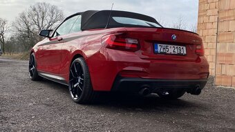 BMW M235i cabrio , Melbourne Red, TOP, Najeto:43000km - 3