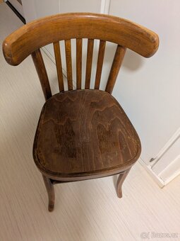 Dvě retro židle Thonet 763 - 3