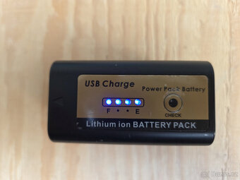 2ks baterie pro NP-F750 a NP-F770 7,2V, 5200mAh - 3