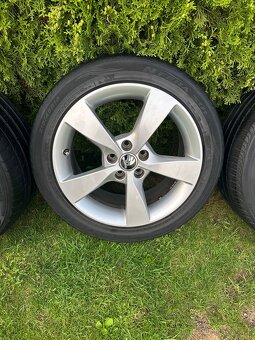 Kola Škoda Rapid Fabia Dione s pneu 215/45 r16 - 3