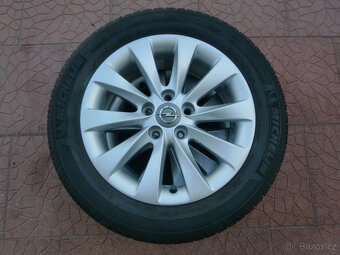 2. Letní sada alu kola originál Opel GM 5x110 6,5Jx16 ET37 - 3
