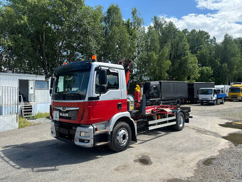 MAN TGM 15.250 HAK.KONTEJNER+H.R.PALFINGER PK11001-K - 3