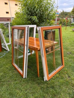 Okna plastová 111x77 + rám - 3