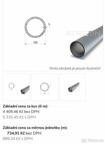 Silnostěnné ocelové sloupy na bránu - 3