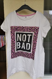 sada bavlněných triček 7 ks vel. 158/164 + dárek tílko - 3