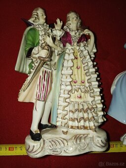 Porcelánové sošky 7 ks zn. Royal Dux atd. - 3