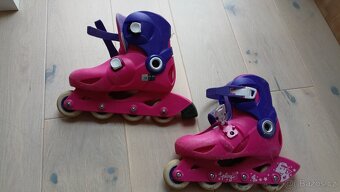 Dětské rostoucí kolečkové brusle Oxelo, vel. 32-34 - 3