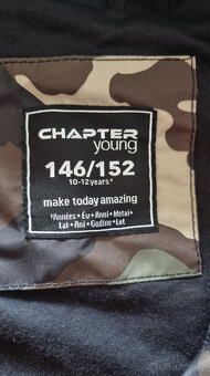 Maskáčová jarní bunda CHAPTER YOUNG vel 146/152 - 3