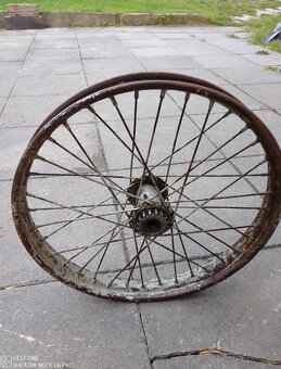 Jawa čz. Kola na péráka,cena za obě - 3